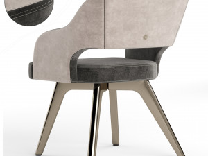 Adria Chair By Cantori 3D 模型
