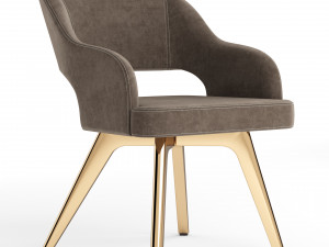Adria Chair By Cantori 3D 模型