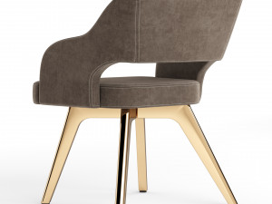 Adria Chair By Cantori 3D 模型