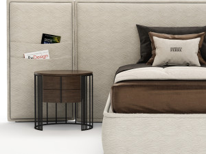 Pimlico Bed By Gianfranco Ferre Home 3D Модель
