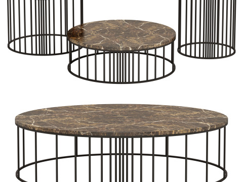 Doppler Low Tables By Gianfranco Ferre Home Model 3D