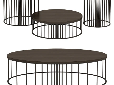 Doppler Low Tables By Gianfranco Ferre Home 3D Model