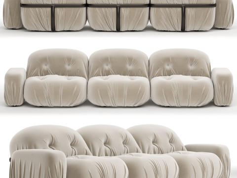 Brompton Sectional Sofa By Ferre Home 3D-Modell