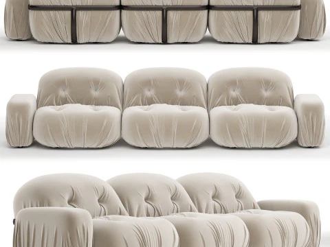 Brompton Sectional Sofa By Ferre Home 3D Model