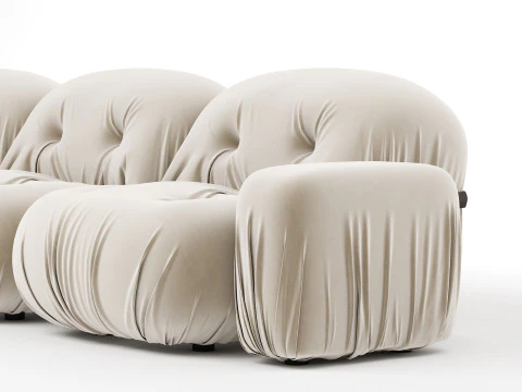 Brompton Sectional Sofa By Ferre Home 3D Model