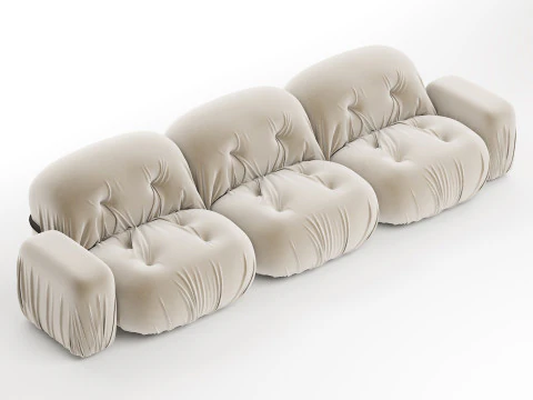 Brompton Sectional Sofa By Ferre Home 3D Model