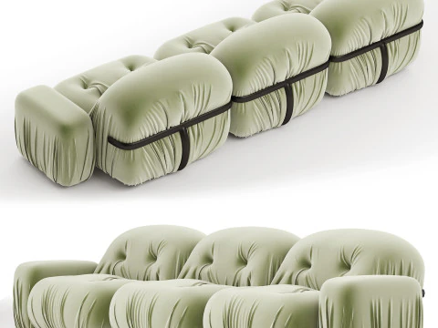 Brompton Sectional Sofa By Ferre Home 3D Model