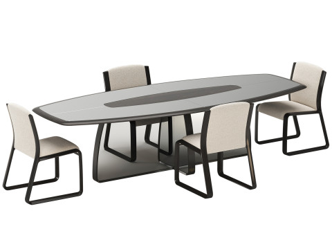Wynwood Dining Set By Ferre Home 3D-Modell