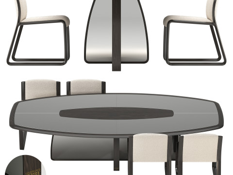 Wynwood Dining Set By Ferre Home Model 3D