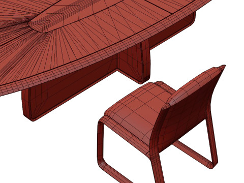 Wynwood Dining Set By Ferre Home Model 3D