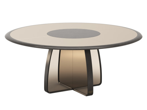 Wynwood Round Dining Set By Ferre Home 3D Model