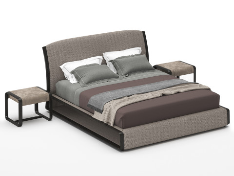 Wynwood Bed By Ferre Home 3D Model