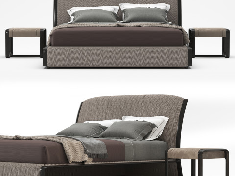 Wynwood Bed By Ferre Home 3D Model