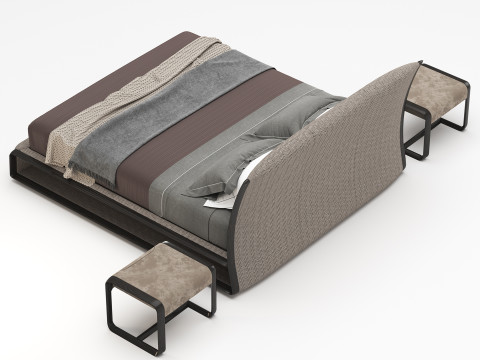 Wynwood Bed By Ferre Home 3D Model