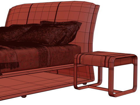 Wynwood Bed By Ferre Home 3D Model