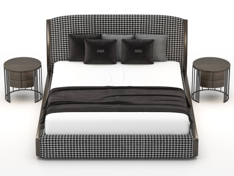 Wynwood Bed Alternate Color By Ferre 3D मॉडल
