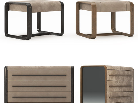 Ferre の Wynwood Drawer Unit-ナイトテーブル 3Dモデル