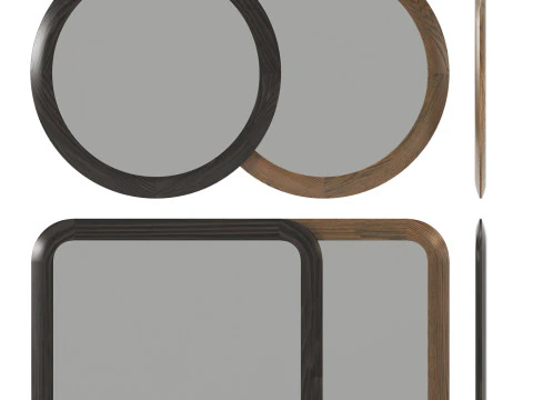 Set di specchi Wynwood di Ferre Home Modello 3D