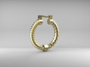 earring 3Dプリントモデル