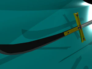 black sword yoru 3D Model