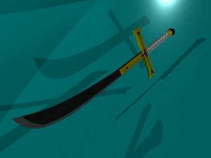 black sword yoru 3D Model
