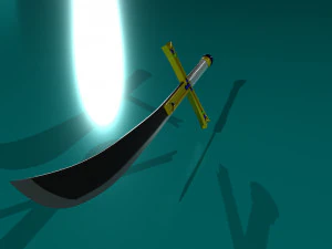 black sword yoru 3D Model