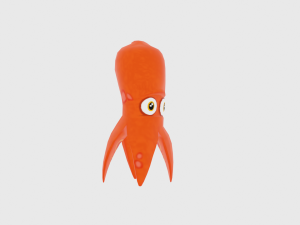 octopus low Modèle 3D