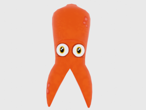 octopus low Modèle 3D