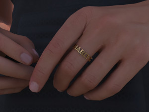 joker and harley ring 3Dプリントモデル