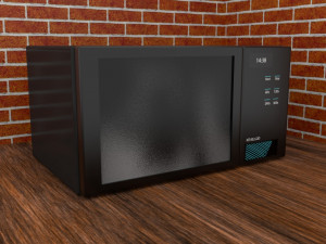 microwave 3D 模型