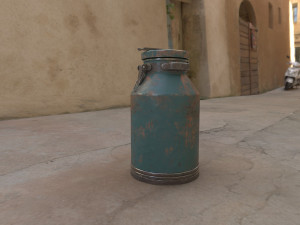 milkmans can 3D Model