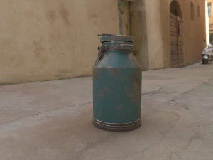 milkmans can 3D Model