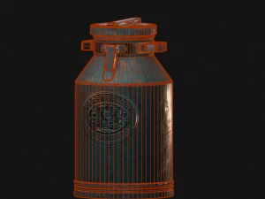 milkmans can 3D Model