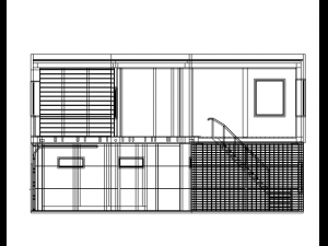 house with garage Modèle 3D