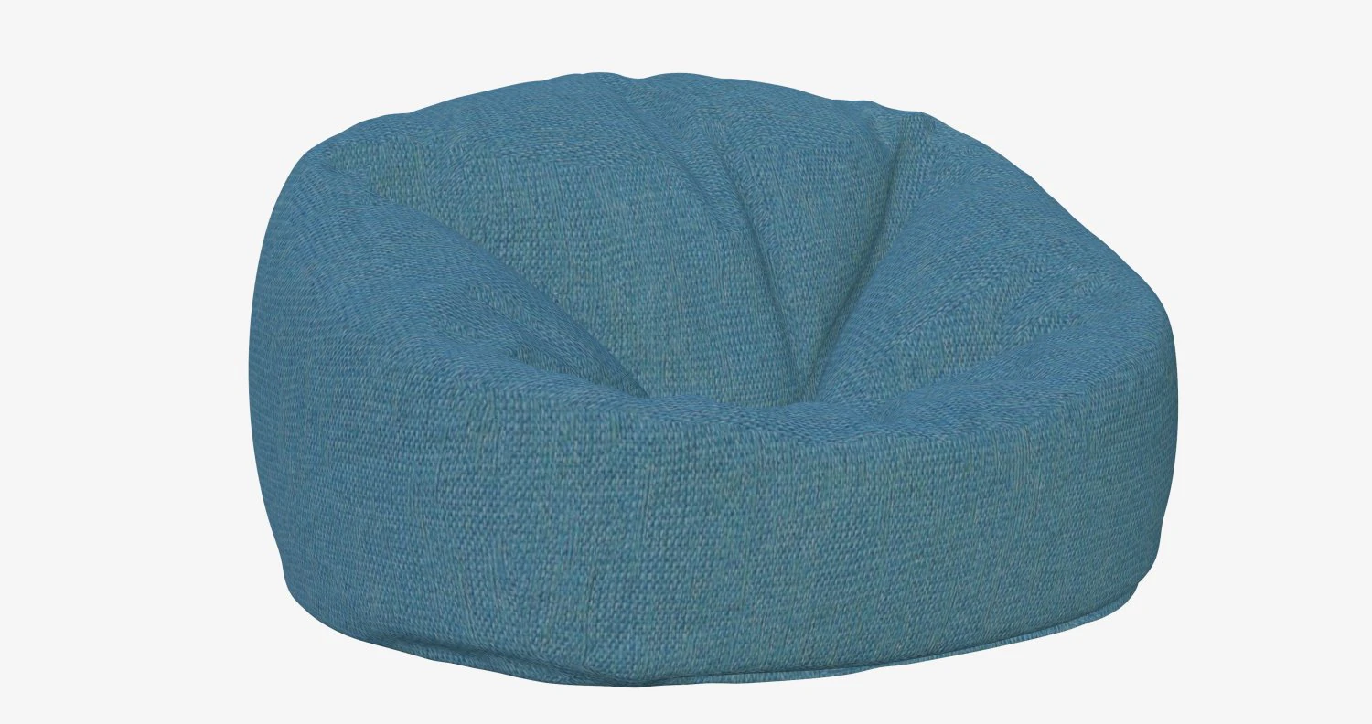 bean bag 3D Model .c4d .max .obj .3ds .fbx .stl .blend 