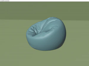 bean bag 3D Model
