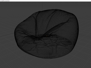bean bag Model 3D