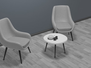 modern chair Model 3D