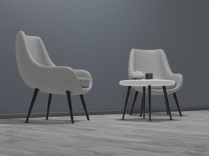modern chair Model 3D