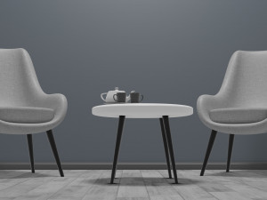 modern chair Model 3D