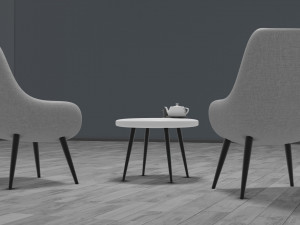 modern chair Model 3D