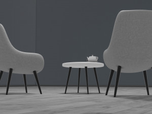 modern chair Model 3D