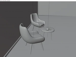 cadeira moderna Modelo 3D