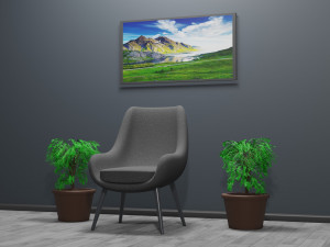 modern chair 3D Model