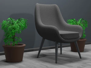 modern chair 3D Model