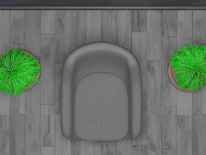 modern chair 3D Model