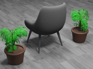 modern chair 3D Model