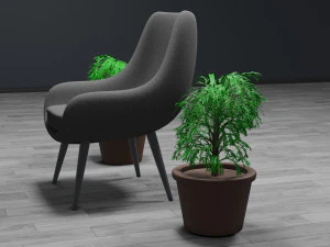modern chair 3D Model