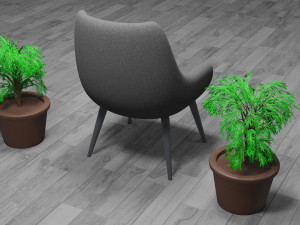 modern chair 3D Model