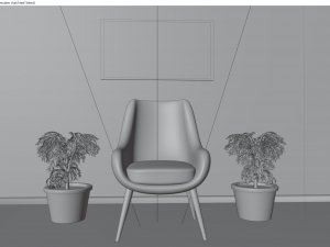 modern chair 3D Model